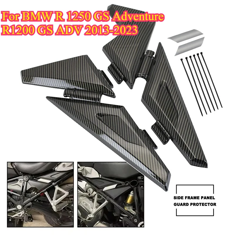 

R1200GS R1250GS Frame Infill Side Panel Set Fairing Cowl Cover for BMW R 1250 GS Adventure R1200 GS ADV R1200GSA 2013-2023