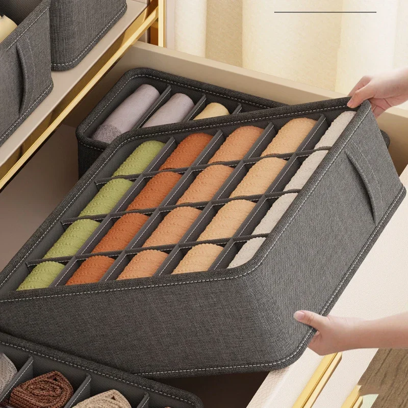 Closet Organizer Underwear Drawer Organizer Socks Bra Clothing Storage Box Wardrobe Organizer Clothes Cabinet Drawer Organizers