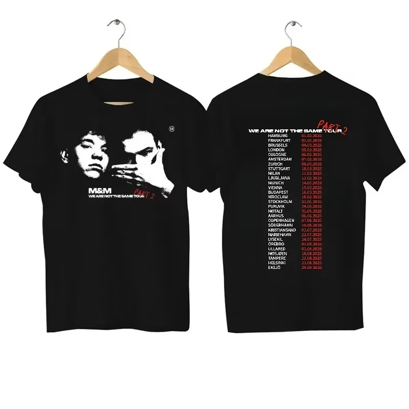 2026 Sommer Neues Modell Marcus und Martius T-Shirt - Hochwertig, Bequem und Lässig Herren Rundhals Bedrucktes T-Shirt