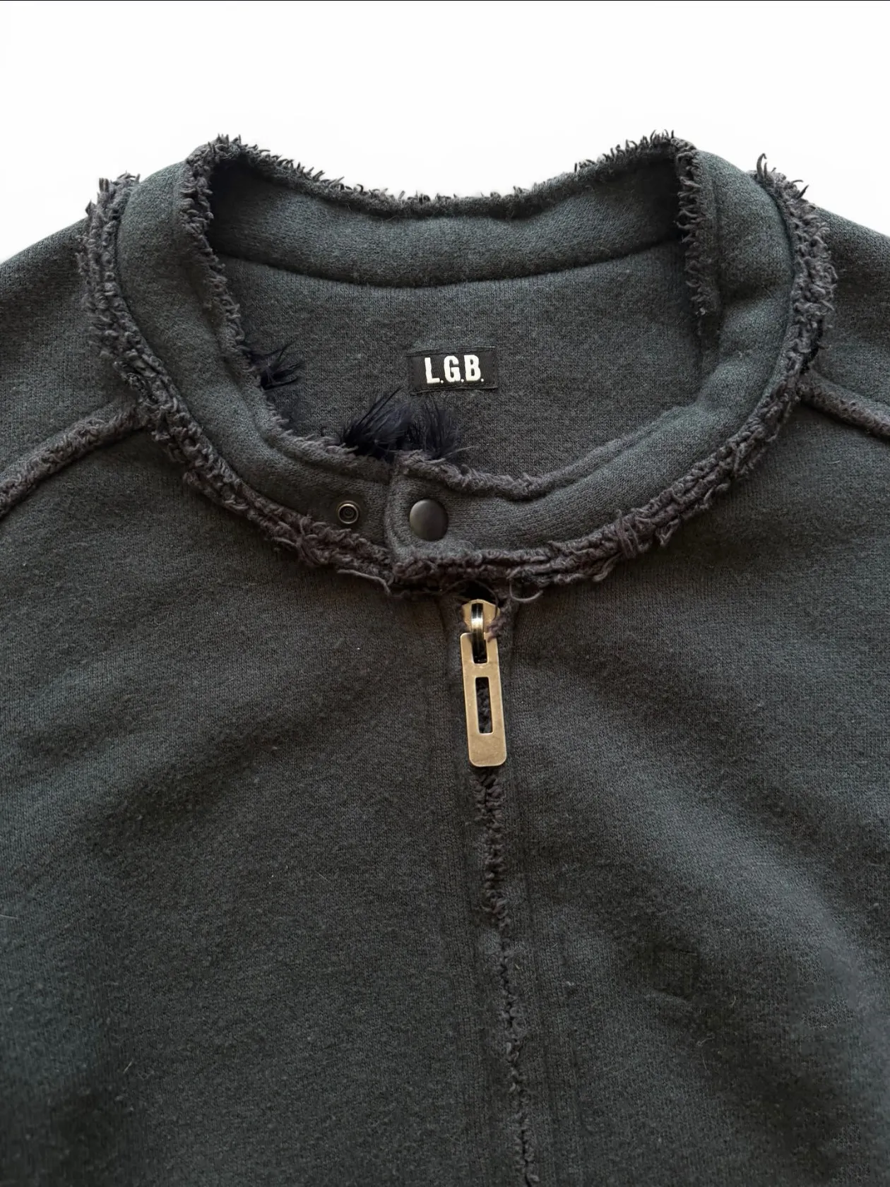 LGB Pioneer Vision Ultra Rare Knight Rough Stitching Stand-Up Jacket