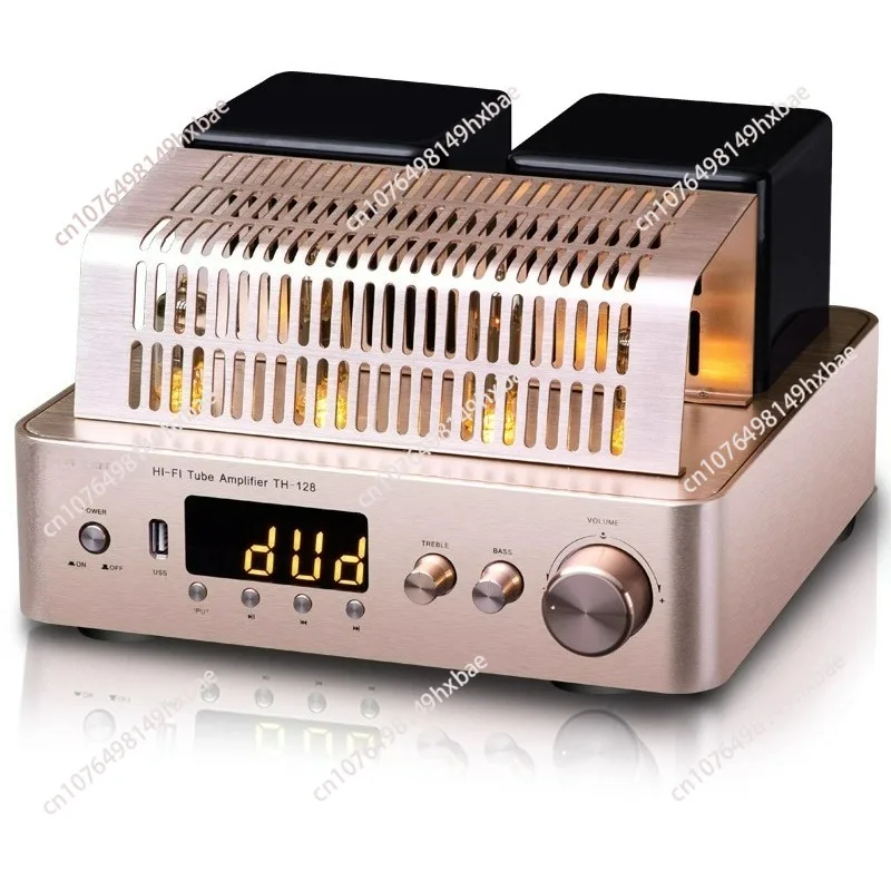 

TH-128 Мощный ламповый усилитель без потерь Hi-Fi усилитель оптоволоконный коаксиальный Bluetooth DVD/CD-плеер