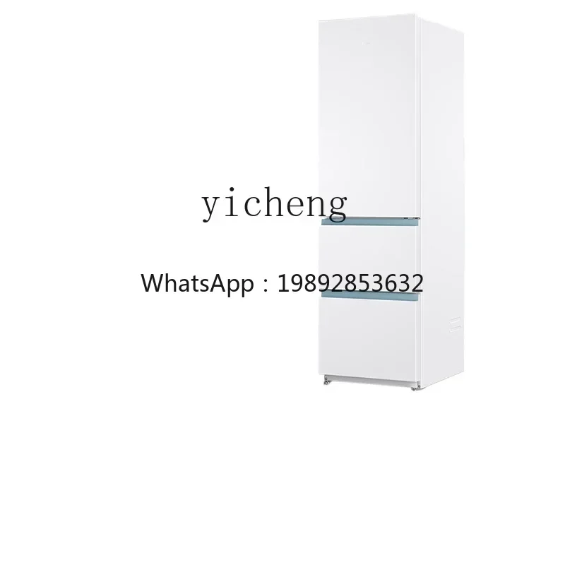 

ZSG трехдверный безморозный белый энергосберегающий бытовой холодильник с воздушным охлаждением для аренды комнаты первоклассная энергоэффективность