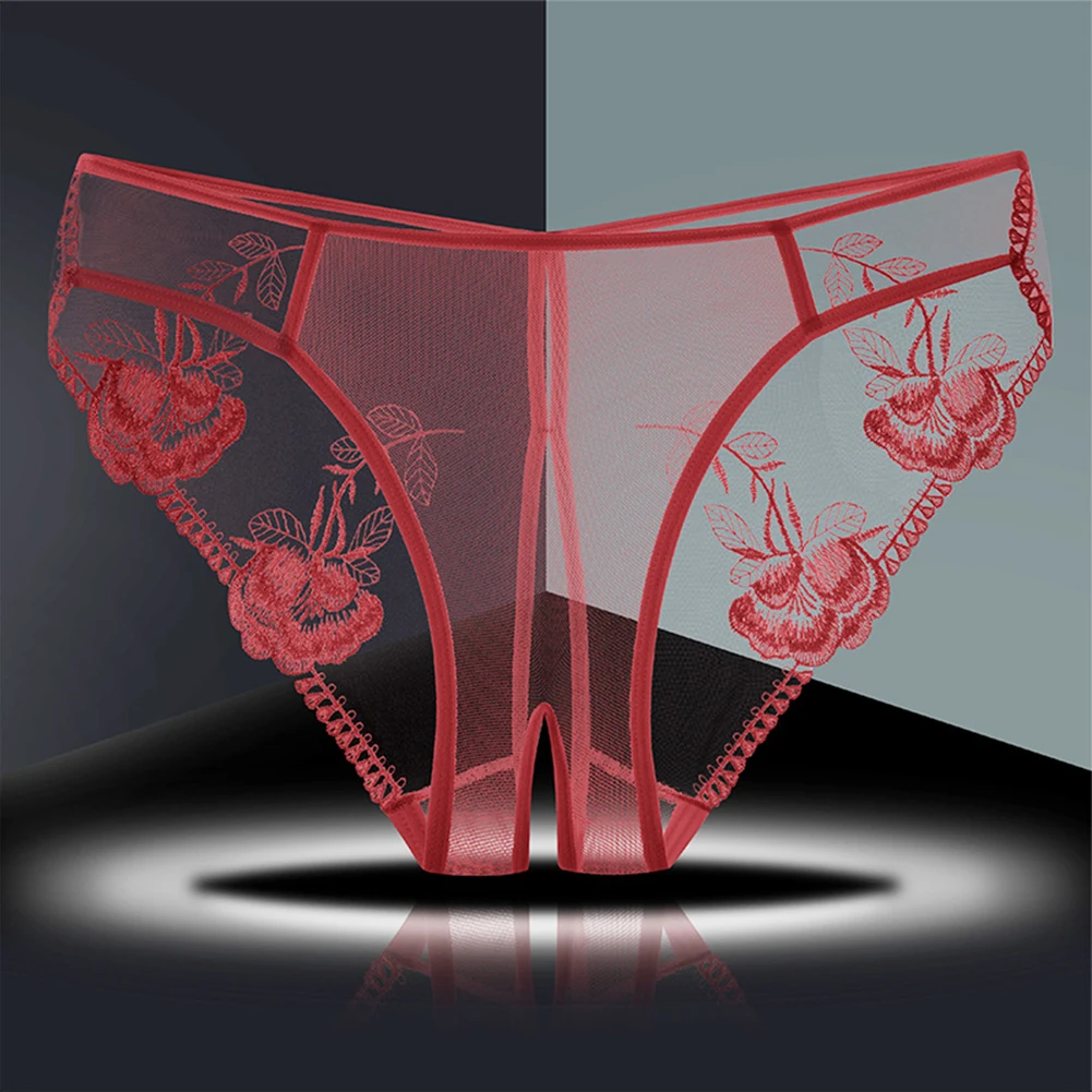 Panties Woman Women 's Brief Spring Low Rise Low Waist Medium Stretch Sheer Summer Winter Autumn Female Lace Panty
