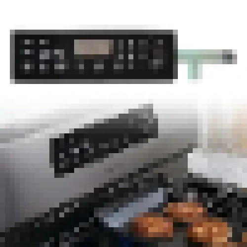 DG34-00025C Membrane Touchpad Replacement for Samsung Stove Oven 4963022 AP6885265 PS12721647