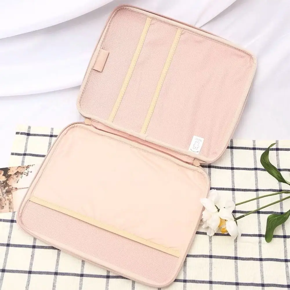 

11 Inch Hard Shell Bag Cartoon Animal Bear Large Capacity Anti Drop Protection Storage Bag PC Case Tablet Bag Electronic Storage