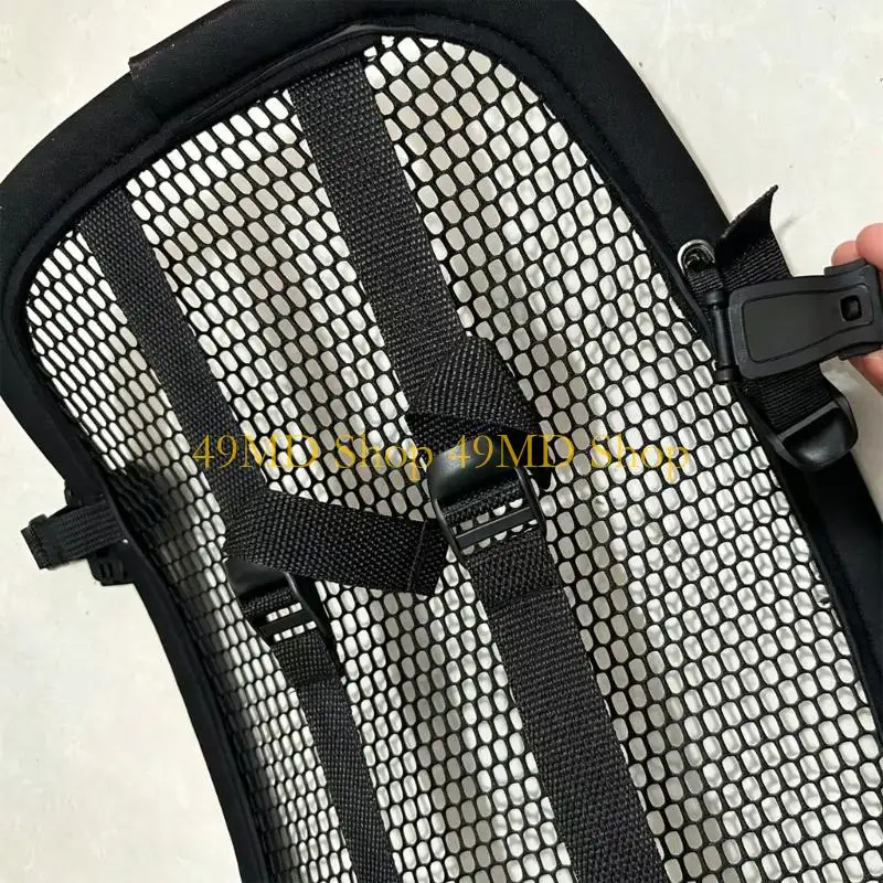 49MD Hiking Backpack Back Pad with Side Closures and Breathable Mesh Layer