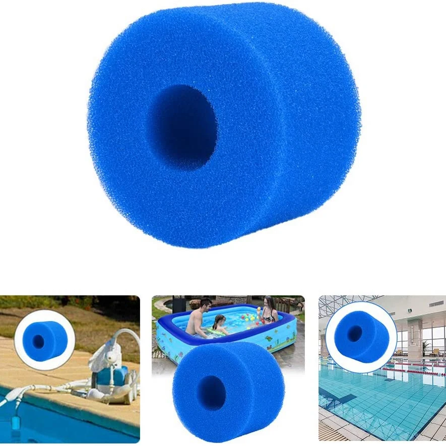 【STOCK】4Pack Foam Filter for S1 Reusable Washable Foam Filter Swimming Accessories