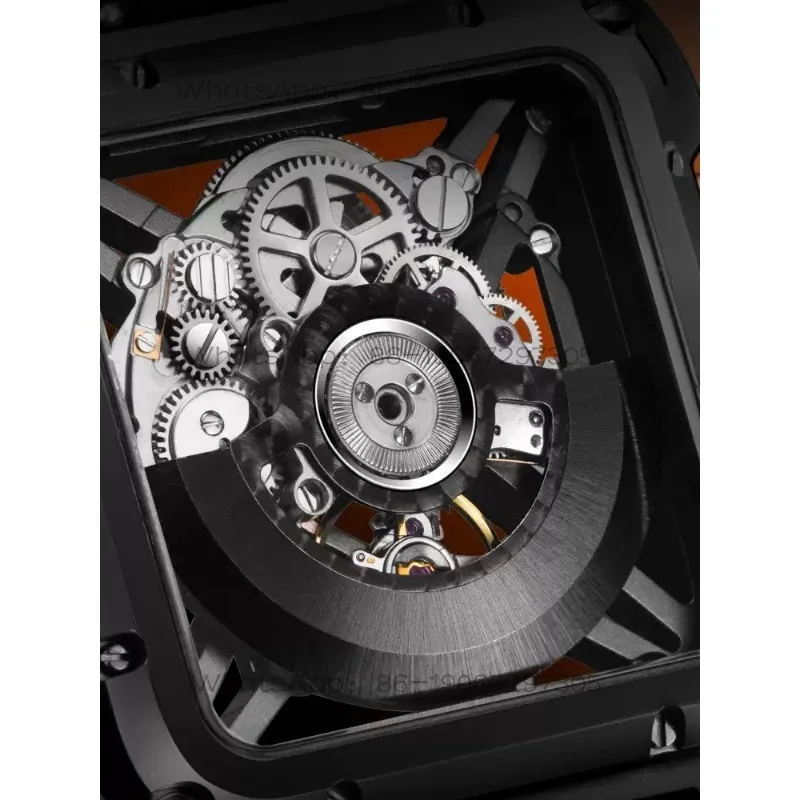 Gorilla mechanical watch double-sided hollow watch, men's watch light luxury gift