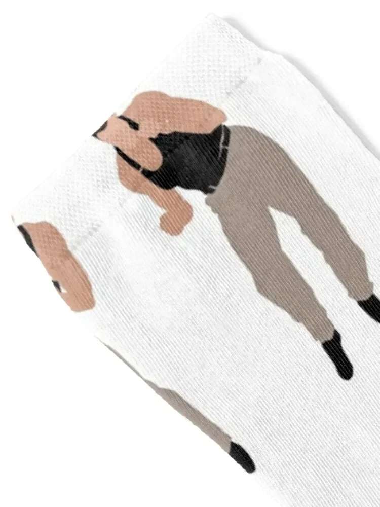 فان دام الرقص الآمن - JCVD 1989 جوارب قصيرة هدية الكريسماس الرجبي مصمم العلامة التجارية الرجال الجوارب الفاخرة العلامة التجارية النسائية