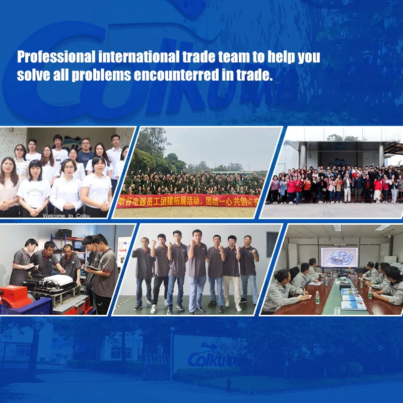 Colku GCB23A تكييف هواء مثبت على السقف 12 فولت 550 م 3 / ساعة حجم الهواء شاحنة ركن السيارة AC مع مبرد R32