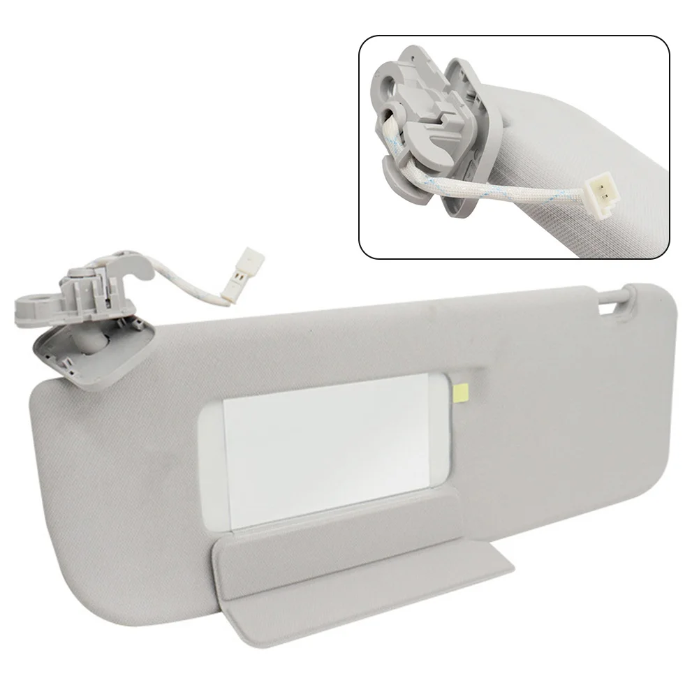 

Windshield Left Sun Visor Brand New High Quality Sun Visor Cover 1pc Interior Parts Left Driver Side Sun Visor