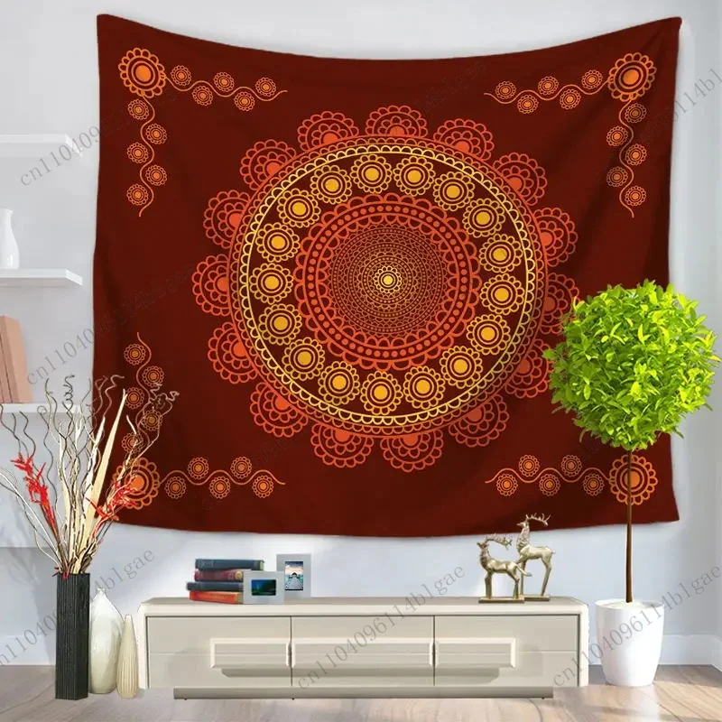 

Mandala Pattern Tapestry Room Decorating Item Wall Decorating Cloth Room Decoration Accessories