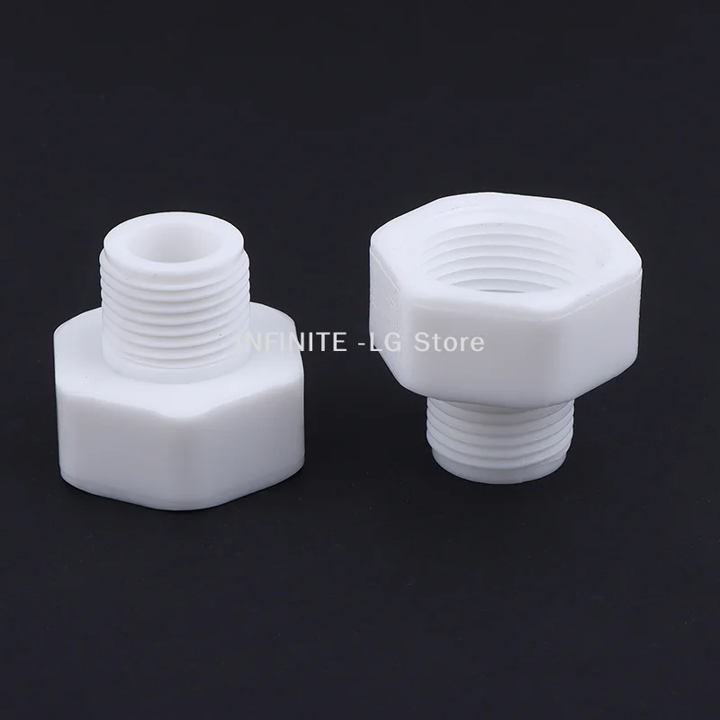 

2Pcs 1/2" 3/4" Male/Female Thread Bushing Connector Equal/Reducer Nipple Joint Aquarium Tank Garden Water Pipe Connector