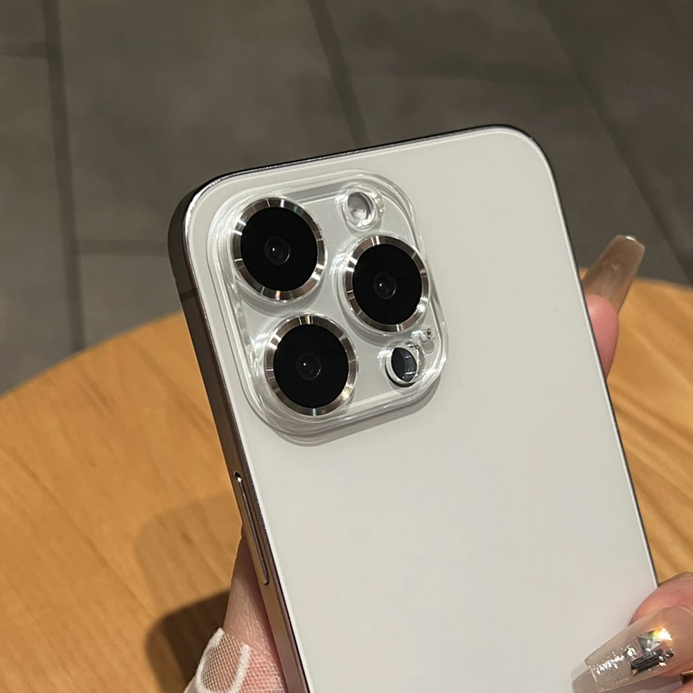 Металлическое защитное стекло для объектива камеры для iPhone 14 16 15 13 17 Pro Max Air 12 13 Mini 14 15 16 Plus Защитная пленка для камеры