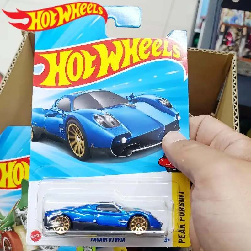 

Genuine In Stock Hot Wheels C4982 #22 Pagani Utopia Blue Peak Pursuit 1:64 Diecast Model Car Toys 2025 Case M Boys Holiday Gifts