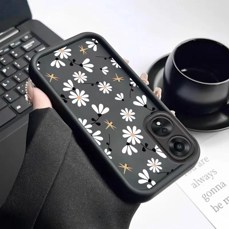 A78 Fallen Flowers New Sky Eye Phone Case For OPPO A78 A79 A83 A93 A94 A73 A54 A74 A98 A95 A77 A57 A58 A93S A1Pro A55 A1 Cover