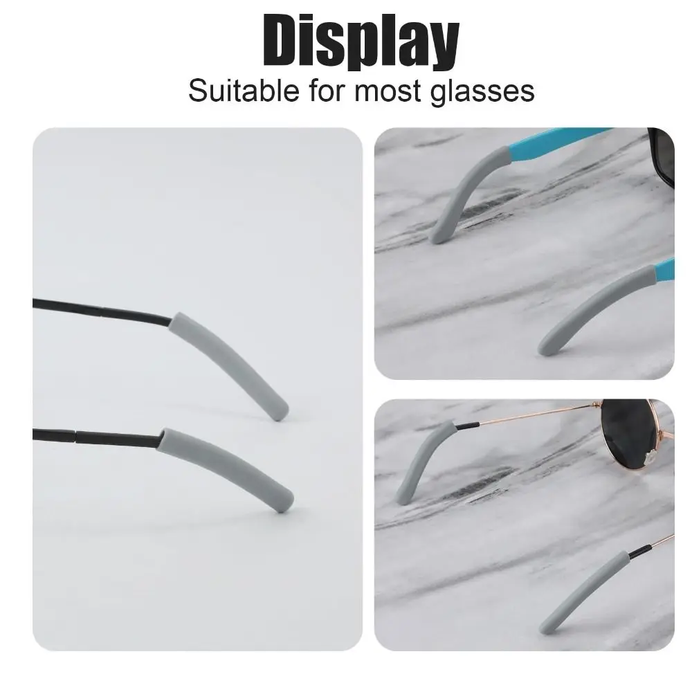 Fixed Anti-slip Silicone Glasses Sleeve Glasses Accessories Tools for Glasses Anti-slip Earmuffs for Glasses Anti-falling