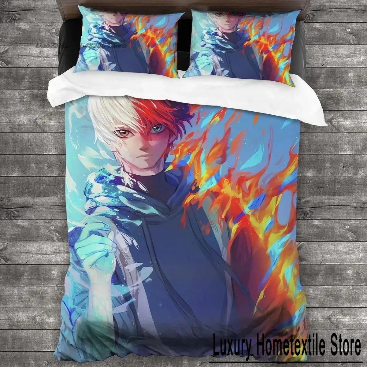 Fashion 3D Print Anime My Hero Academia Bedding Set Single Twin Full Queen King Size Bed Set Adult Boys Bedroom Duvet cover Sets