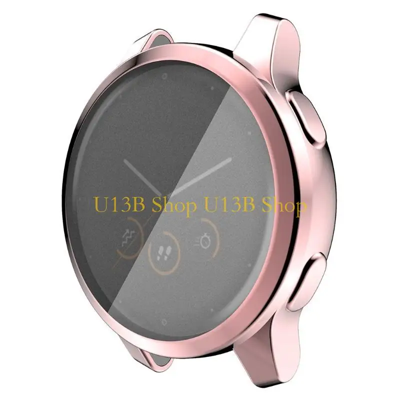 U13b per caso per Vivoactive 4S 40mm TPU Clear Schermo Protector tutt'intorno per caso Copertina protezione complessiva