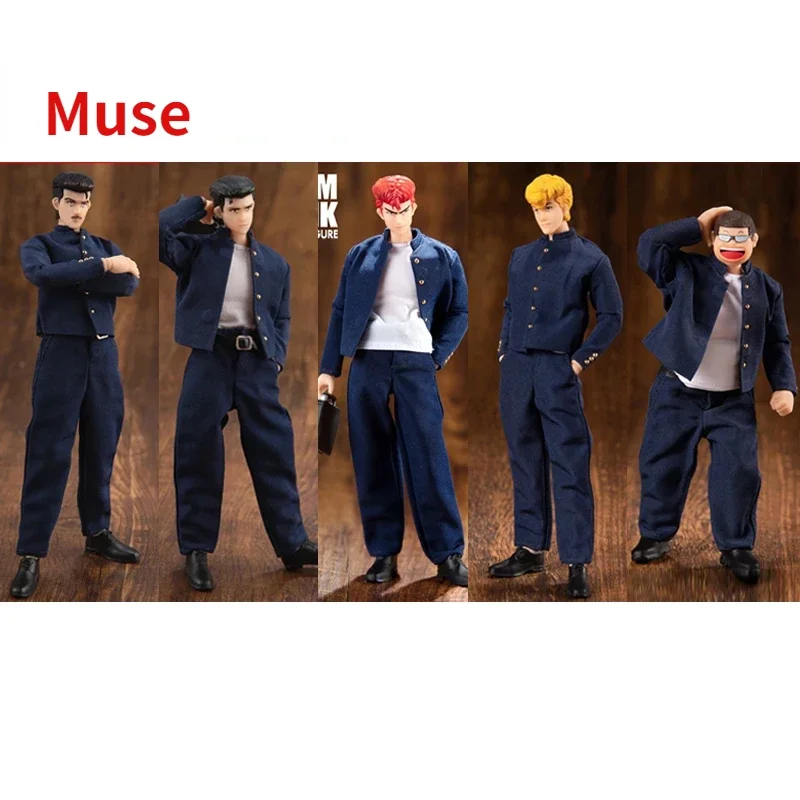 Dasin/Great Toys/GT Slam Dunk Hanamichi Sakuragi's Gang Mito Youhei Sauichiro Omachu Yuji Takamiya 1/12 16cm PVC Action Figure