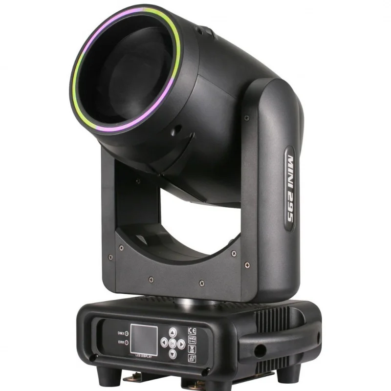 

Stage Performance Lighting Equipment Mini 295W Beam Light with SMD Moving Head Light for Weddings and Bars Rotating Pattern Effe