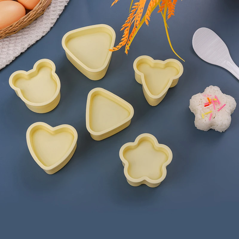 New DIY Sushi Mold Onigiri Rice Ball Food Press Triangular Sushi Maker Mold Japanese Home Kitchen Bento Accessories Tools
