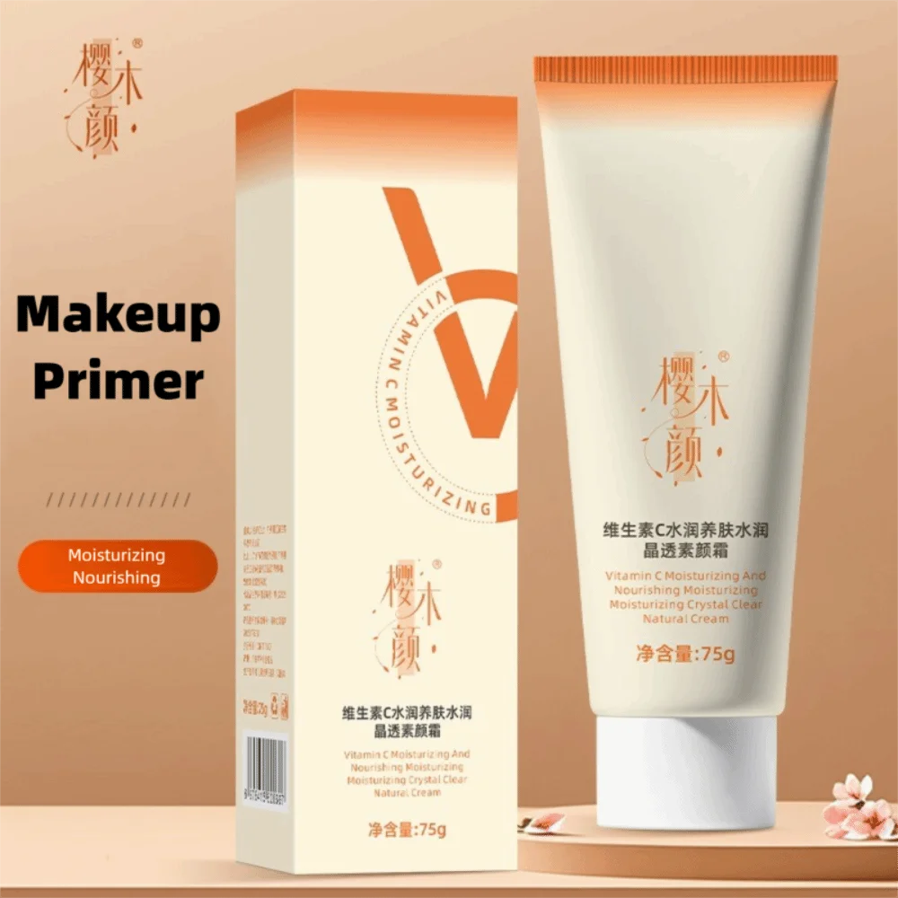 

New Anti-wrinkle Lazy Face Cream Moisturizing Vitamin C Isolation Cream Invisible Pore Long Lasting BB Cream Natural Nude Makeup
