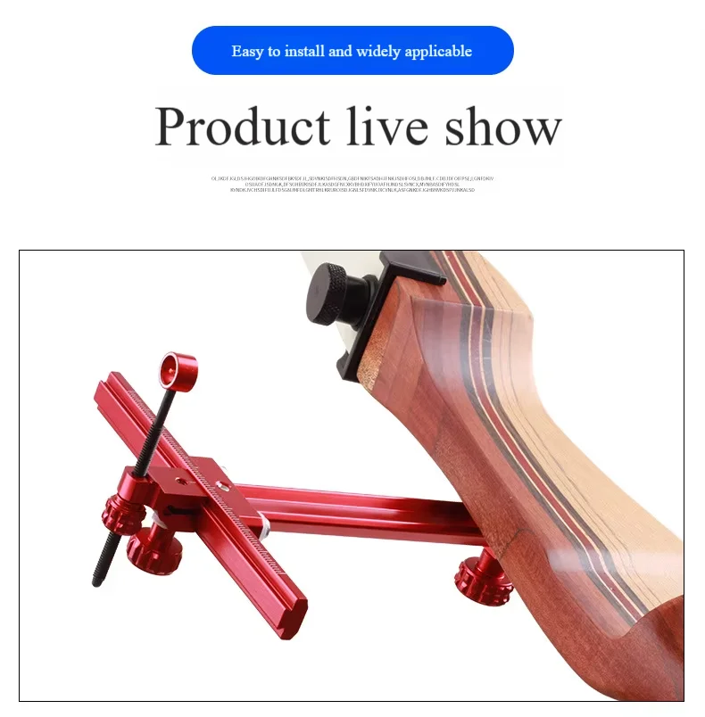 Lightweight T-Type Archery Sight 4-Way Adjustable Metal Recurve Bow Sight with Scale 6
