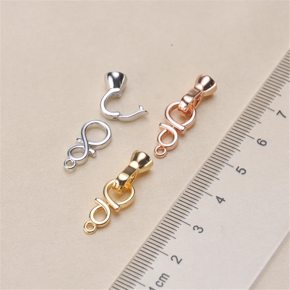 

Fashion Jewelry Findings,Alloy Copper Clasps Silver/Gold/Rose Gold Color Clasp Hooks For Necklace&Bracelet Chain Accessories