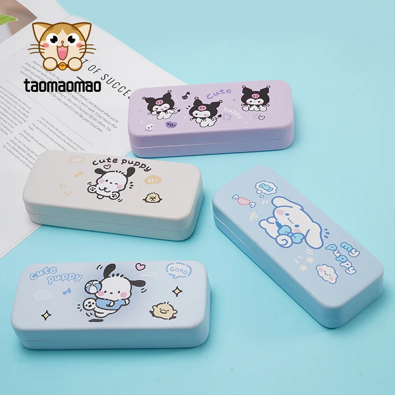 

Kawaii Kuromi Glasses Case Adorable Cartoon Creative Portable Eyeglasses Storage Case Girls' Kawaii Glasses Storage Case Gift