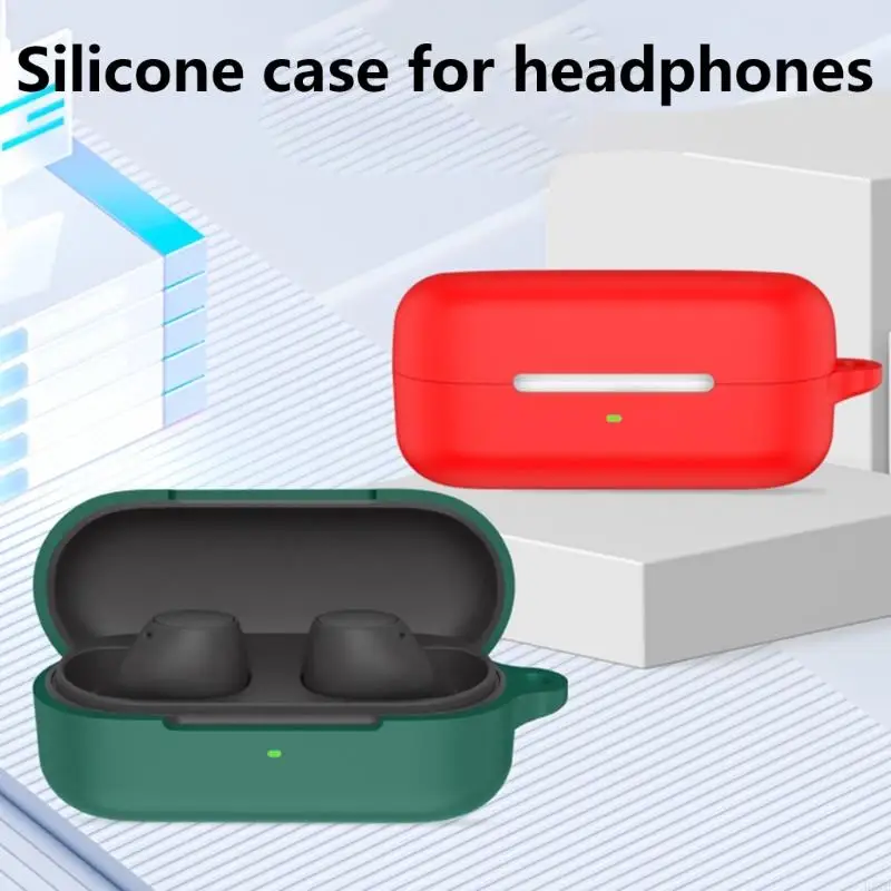 WF-C510용 H37B 충격 방지 이어폰 실리콘 커버 방진 슬리브 세척 가능 하우징