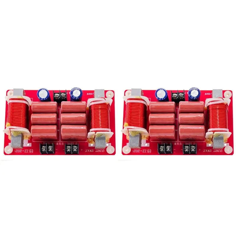 

【SURPIRE】2X 800W Аудио-кроссовер для сабвуфера с двойной звуковой катушкой, кроссовер для двух сабвуферов