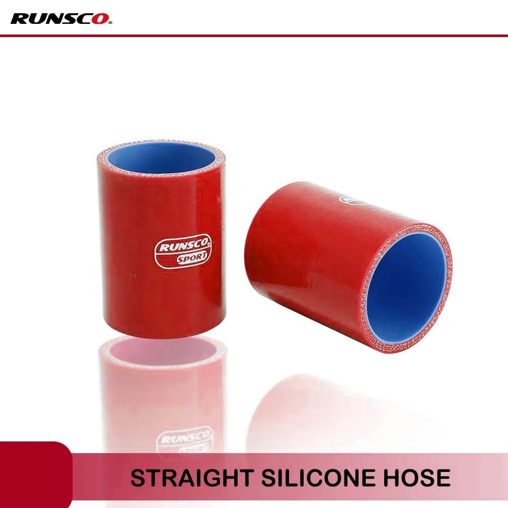 

Runsco ID 2,0/2,25/2,5/3,0/3,5 дюйма силиконовая впускная труба турбонаддува, прямой шланг 0 градусов, красный цвет