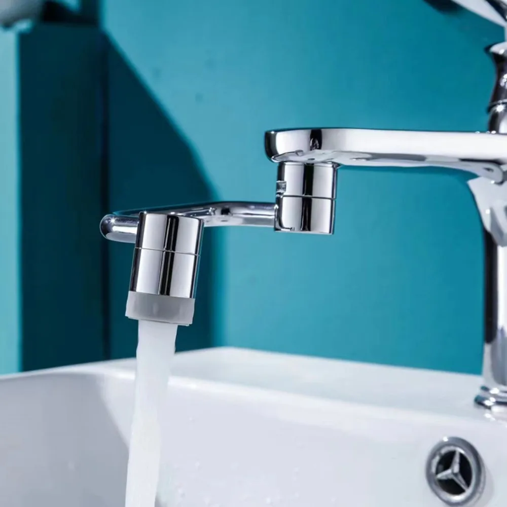 تدوير 1080 °   صنبور فوهة محول الحمام الحنفية صنبور موسع صنبور المطبخ مهوية