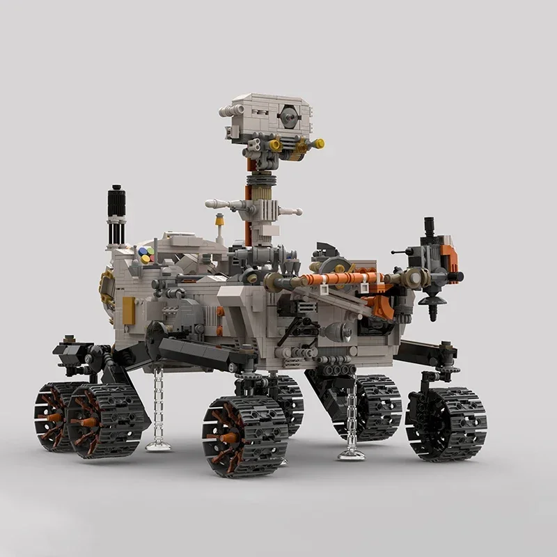 BZB  2997PCS NASA Perseverance Mars Rover Model Kit Building Blocks Moc America Mars Rover Perseverance Space Exploration Bricks