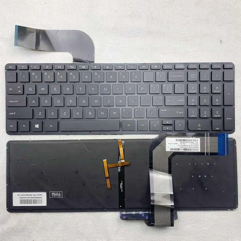 

US Backlit Laptop Keyboard For HP 15-P 17-F 17-F000 17-F040 17-F115 15-p011st 15-p012st 15-p014st 15-p017st US Layout