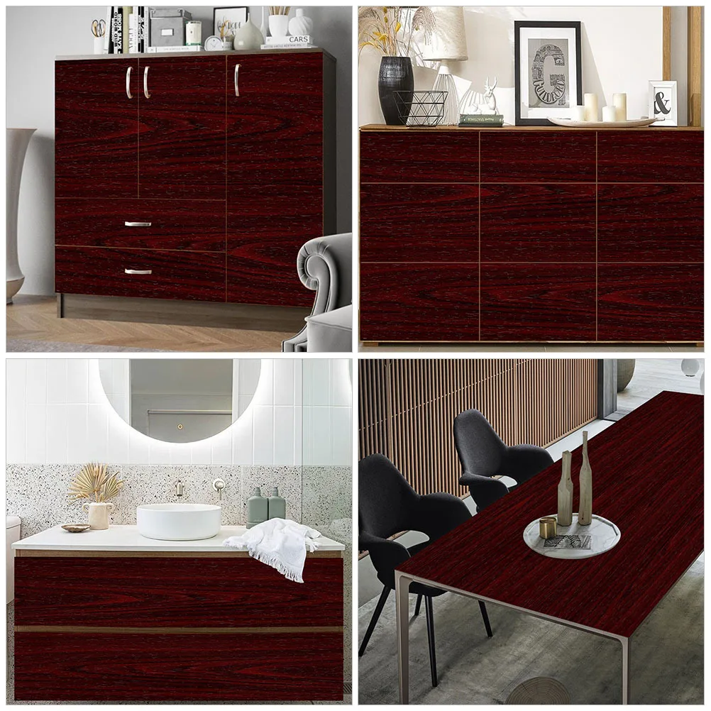 ملصق أرضيات PVC من الخشب الحبوب مقاوم للماء وقابل للتقشير واللصق، ألواح بلاط أرضيات ذاتية اللصق قابلة للإزالة للأرضيات المزخرفة للمنزل #6