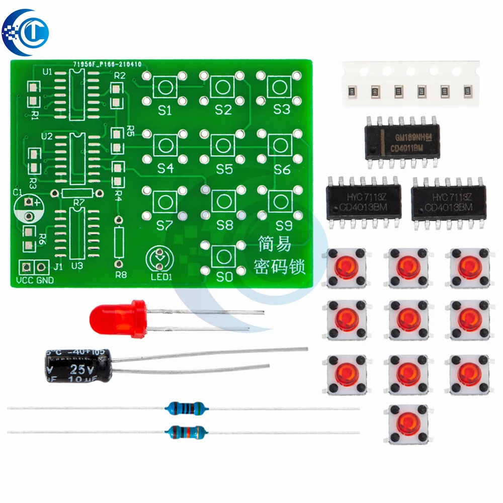 SmartLock Maker Kit: Programmable Electronic Password Lock for DIY Enthusiasts