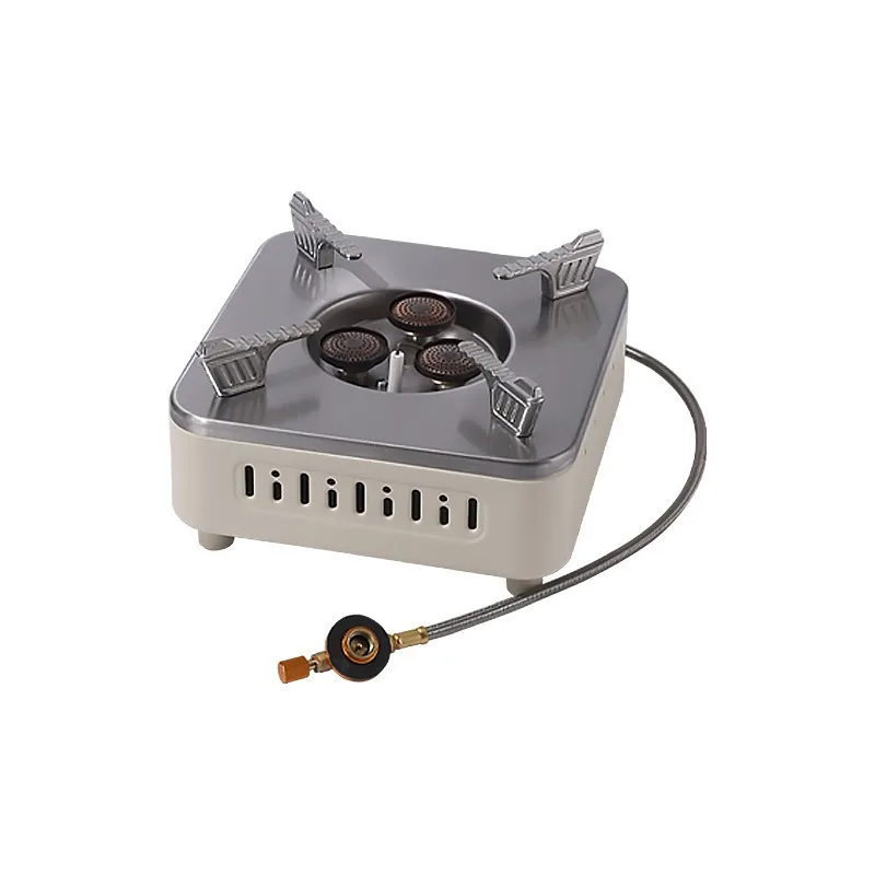 

Square Portable Cassette Stove Outdoor Picnic Camping Multifunctional Gas Stove Windproof Split Portable