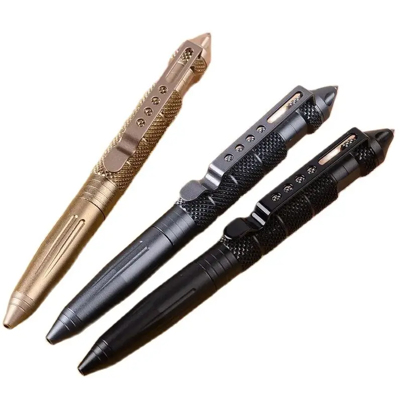 

1PC Multi-functional Defense Tactical Pen Portable Writing Self Defense Pen Outdoor Emergency Defense Broken Windows Pen Tools