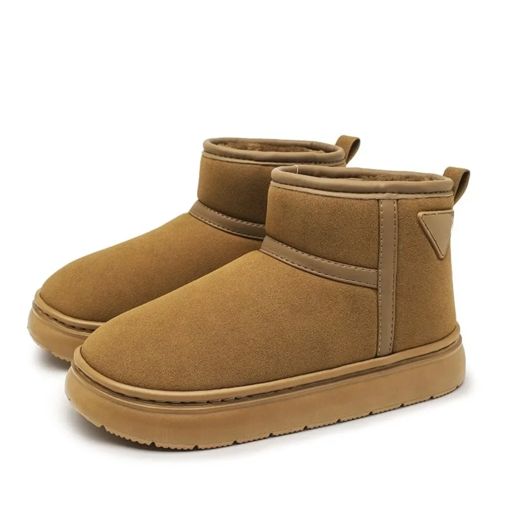 شعبية الرجال أحذية الثلوج الشتاء الرجال العصرية كل مباراة القطن حذاء دافئ حذاء بوت بطول الكاحل للرجال المضادة للانزلاق المخملية و رشاقته حذاء الثلوج