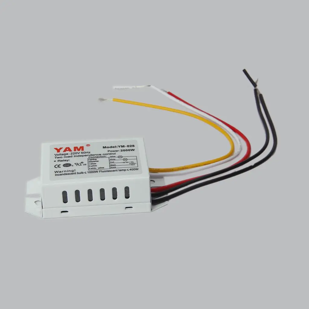 Digital Sub Switch Plastic Energy Efficient Light Dimmer Switch 220v Smart Lighting for House Ceiling Lamp Control