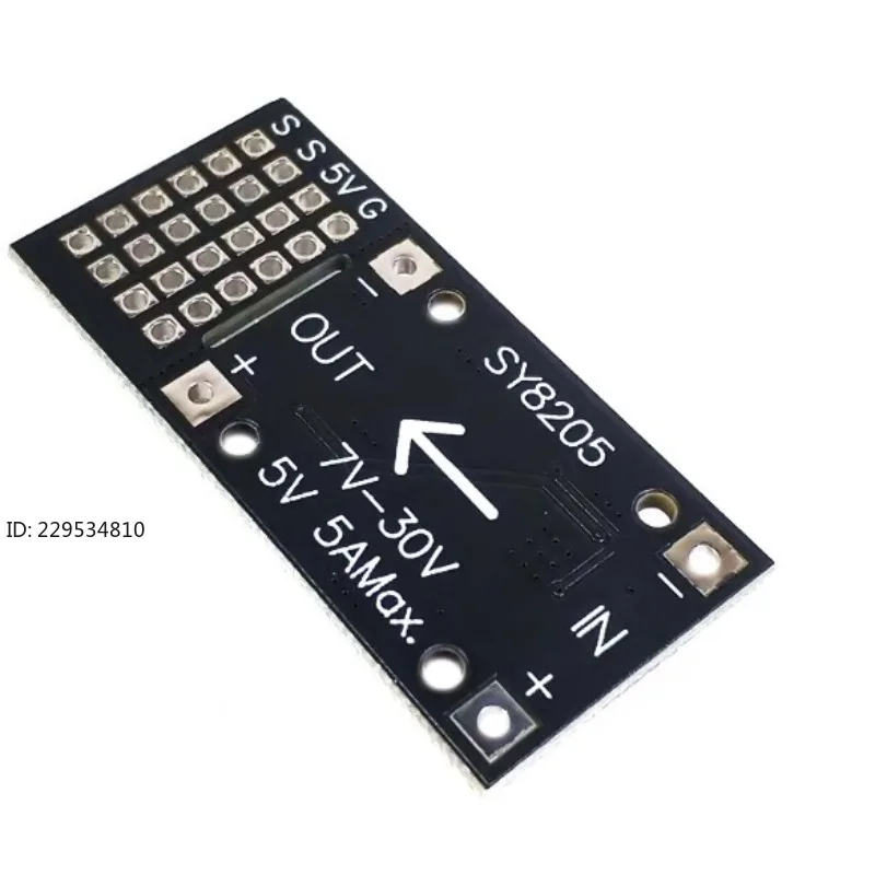 MP2482 SY8205 5A DC step-down module 7V-24V to 5V drive power board 10pc