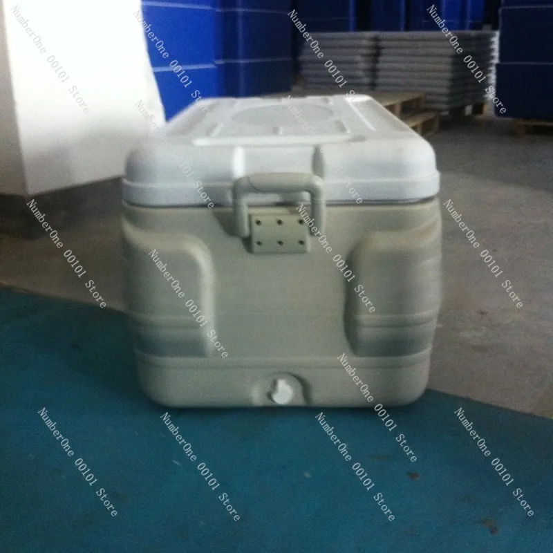 180-liter Insulated Refrigerated Cold Chain Box, Passive Vehicle-mounted Refrigerator, Food Delivery Box with Wheels