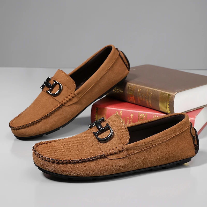 

Penny Loafers Men Casual Shoes Fashion Dress Shoes Slip-on Sneaker Flats Classic Man Moccasins Lightweight Men's Driving Shoes