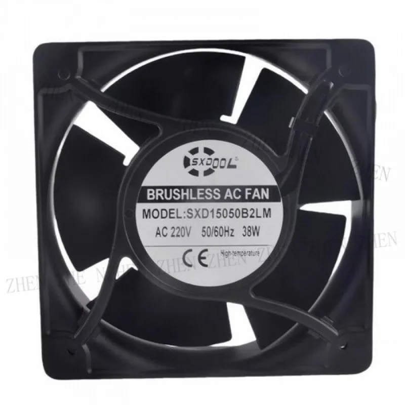 

Y 1 шт. Новый цельнометаллический охлаждающий вентилятор для SXDOOL SXD15050B2LM 15050 AC220V 38 Вт 2 контакта
