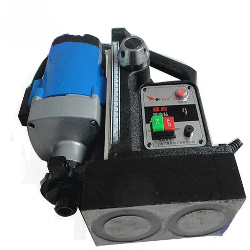 

1 шт. 220В FL-23 Многофункциональный магнитный сверлильный станок для сверления отверстий 23 мм, металлообрабатывающий сверлильный пресс 1500 Вт, ход 180 мм, магнитное сверление