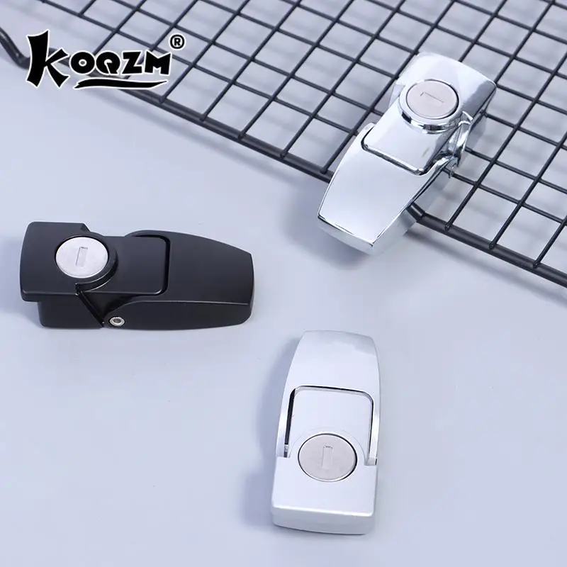 Dk604 Buckle Lock Stainless Steel Cabinet Latch Drawer Security Toggle Lock With Two Keys