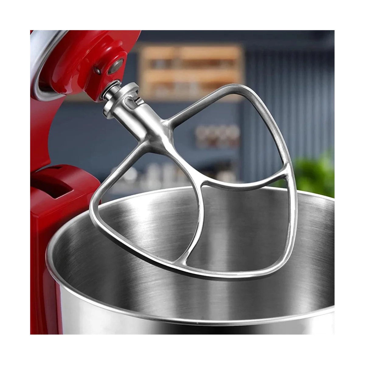 Mixer Aid สิ่งที่แนบมาสําหรับ 5 Quart Stand Mixer K5WW แส้ลวด & 5K7SDH Dough Hook & Mixer Aid Paddle