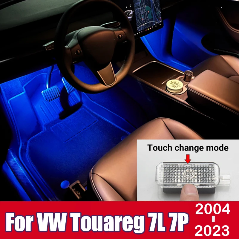 

For Volkswagen VW Touareg 7L 7P 2004 2005 2006 2007 2008 2009 2010 - 2019 2020 2021 2022 2023 Car Footwell Light Accessories